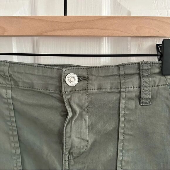 Hudson Women’s Utility Short Green Size 27 - Picture 4 of 10